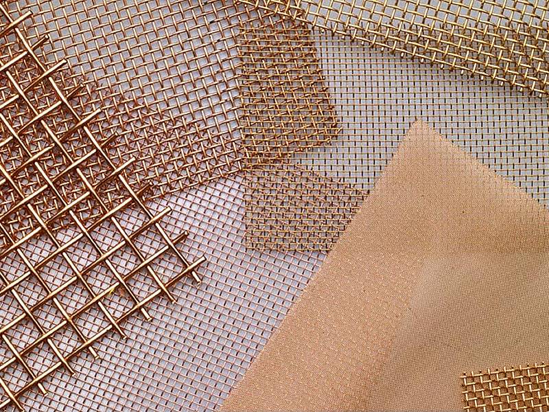 Copper wire mesh of different specifications