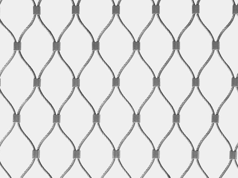 Stainless Steel Ferrule Rope Mesh